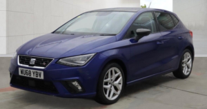 2018 SEAT Ibiza 1.0 Tsi Fr Euro 6 (s/s) 5dr Gpf in Blue — image 2