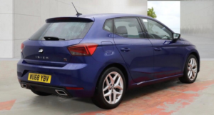 2018 SEAT Ibiza 1.0 Tsi Fr Euro 6 (s/s) 5dr Gpf in Blue — image 4