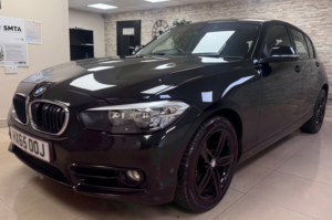 2015 BMW 1 Series 2.0 120d Sport Hatchback 5dr Diesel Manual Euro 6 (s/s) (190 Ps) in Black — image 2