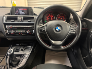 2015 BMW 1 Series 2.0 120d Sport Hatchback 5dr Diesel Manual Euro 6 (s/s) (190 Ps) in Black — image 6