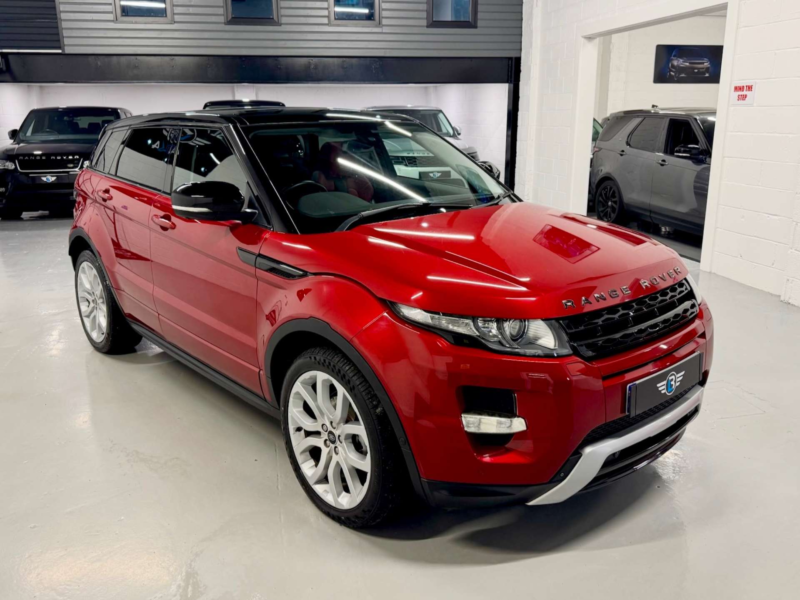 2012 Land Rover Range Rover Evoque 2.2 Sd4 Dynamic Lux SUV 5dr Diesel Auto 4WD (190 Ps) in Red — image 1