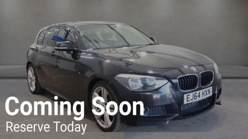 2014 BMW 1 Series 2.0 116d M Sport Auto Euro 5 (s/s) 5dr in Black — image 1