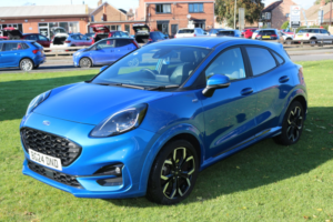 2024 Ford Puma 1.0 Puma St-Line X 5 Door 1.0l Ecoboost 125ps Mhev 6 Speed Manual in Blue — image 3