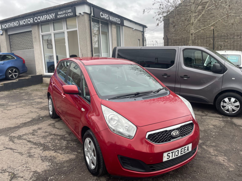 2013 Kia Venga 1.4 Crdi 1 Air MPV 5dr Diesel Manual Euro 5 (89 Bhp) in Red — image 1
