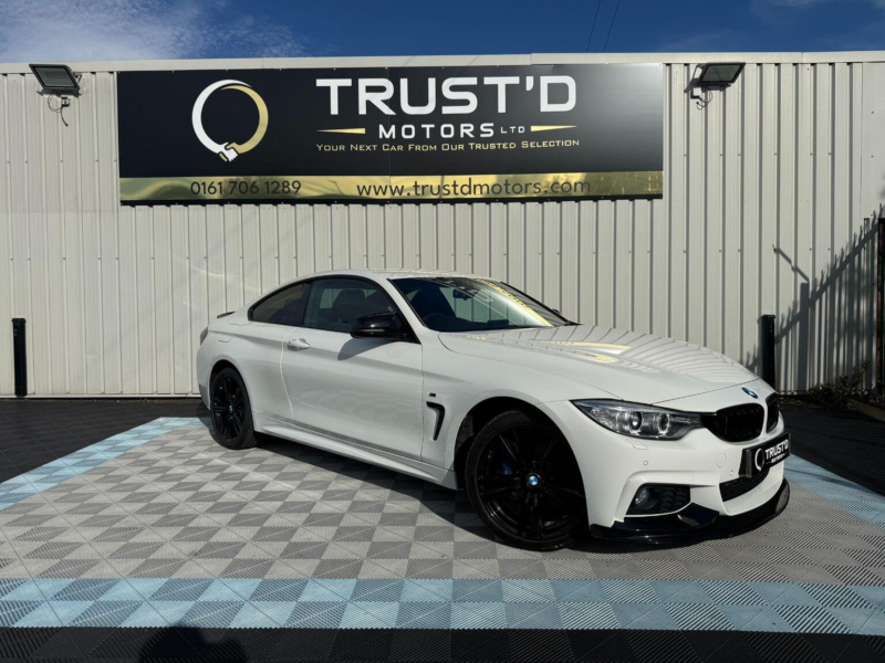 2015 BMW 4 Series 2.0 420i M Sport Xdrive Euro 6 (s/s) 2dr in White — image 1