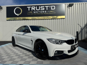 2015 BMW 4 Series 2.0 420i M Sport Xdrive Euro 6 (s/s) 2dr in White — image 3