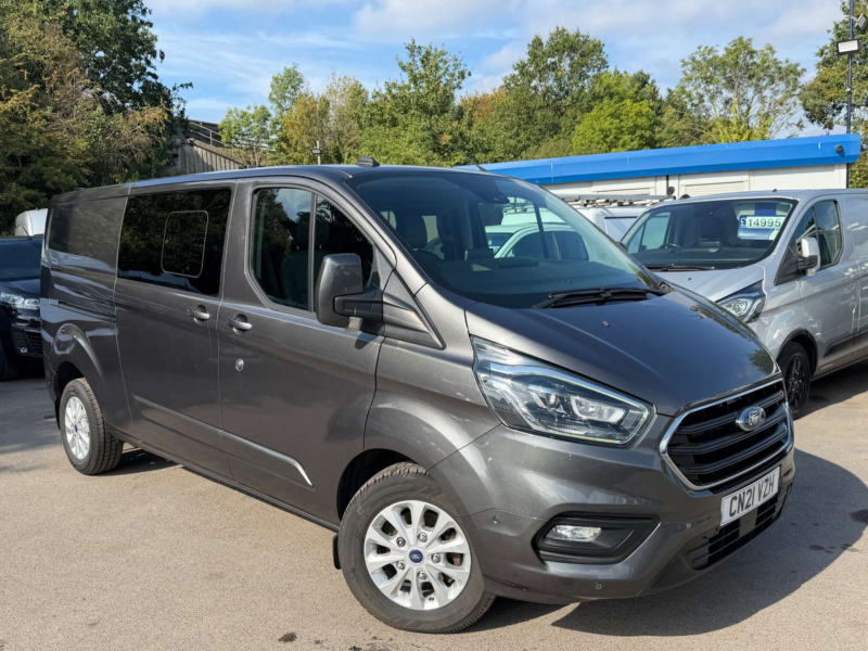 2021 Ford Transit Custom 2.0 320 Ecoblue Limited Crew Van Double Cab 5dr Diesel Auto L2 H1 Euro 6 (s/s) (185 Ps) — image 1