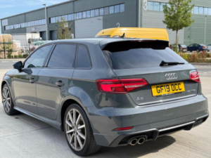 2019 Audi A3 1.5 Tfsi Cod 35 Black Edition Sportback S Tronic Euro 6 (s/s) 5dr in Grey — image 5