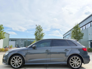 2019 Audi A3 1.5 Tfsi Cod 35 Black Edition Sportback S Tronic Euro 6 (s/s) 5dr in Grey — image 6