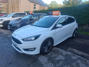 2017 Ford Focus 1.5 Tdci St-Line Euro 6 (s/s) 5dr in White — image 2