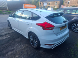 2017 Ford Focus 1.5 Tdci St-Line Euro 6 (s/s) 5dr in White — image 3