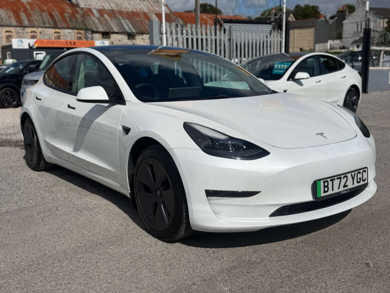 2022 Tesla Model 3 Model 3 Long Range AWD 4WD 4dr in White — image 1