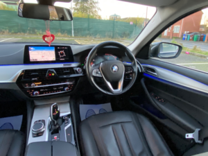 2019 BMW 5 Series 520d Se 4-Door in Grey — image 6
