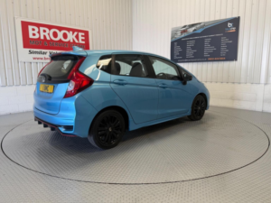 2018 Honda Jazz 1.5 I-Vtec Sport Euro 6 (s/s) 5dr in Blue — image 4