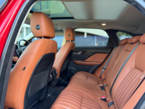 2016 Jaguar F-Pace 2.0 D180 Portfolio Auto AWD Euro 6 (s/s) 5dr in Red — image 2