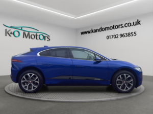 2020 Jaguar I-Pace 400 90kwh Hse Auto 4WD 5dr in Blue — image 3