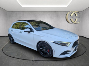 2020 Mercedes-Benz A Class 1.3 A200 Amg Line (premium Plus 2) 7g-Dct Euro 6 (s/s) 5dr in White — image 3