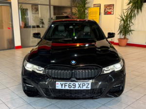 2019 BMW 3 Series 2.0 320d Xdrive M Sport Saloon in Black — image 3
