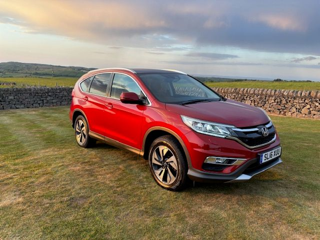 2016 Honda Cr-V 1.6l Ex I-Dtec Auto SUV 5dr Diesel Automatic Euro 6 (158 Bhp) in Red — image 1