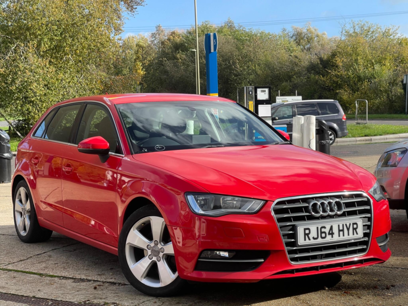 2014 Audi A3 2.0 Tdi Sport Sportback Euro 6 (s/s) 5dr in Red — image 1
