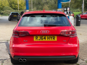 2014 Audi A3 2.0 Tdi Sport Sportback Euro 6 (s/s) 5dr in Red — image 5