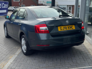 2018 Skoda Octavia 1.0 Tsi Se DSG Euro 6 (s/s) 5dr in Grey — image 3