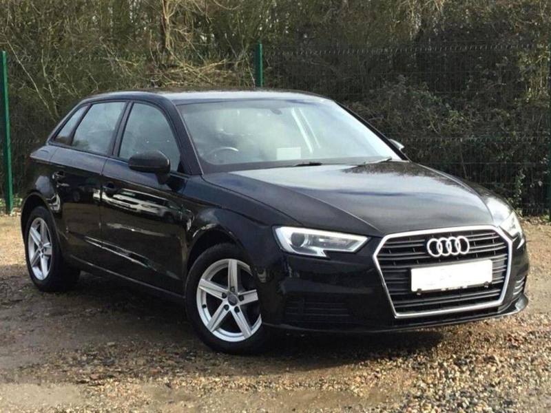 2017 Audi A3 1.6 Tdi Se Sportback Euro 6 (s/s) 5dr in Black — image 1