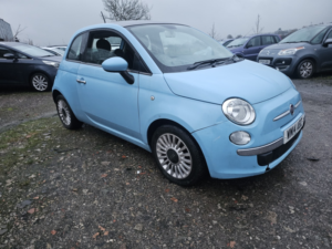 2014 Fiat 500 1.2 500 1.2 69hp Lounge in Blue — image 2