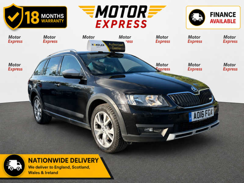 2016 Skoda Octavia 2.0 Tdi Scout in Black — image 1