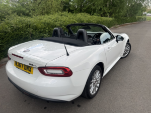 2017 Fiat 124 Spider 1.4 124 Spider 1.4 Multiair Turbo 140hp Classica in White — image 4