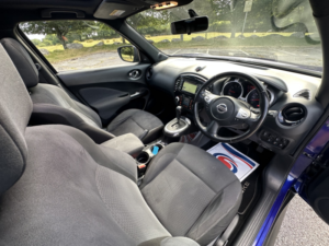 2015 Nissan Juke 1.6 Dig-T Acenta Prem 5dr 4WD Auro [ext+/comf], Blue, Petrol + 1 Owner in Blue — image 4