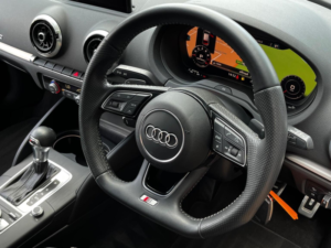 2018 Audi A3 1.5 Tfsi Cod S Line Sportback S Tronic Euro 6 (s/s) 5dr in Black — image 2
