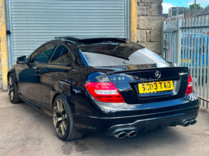 2014 Mercedes-Benz C Class 6.3 C63 V8 Amg Edition 125 Coupe 2dr Petrol Spds Mct Euro 5 (457 Ps) in Black — image 2