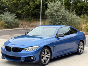 2014 BMW 4 Series 2.0 420d M Sport Auto Xdrive Euro 6 (s/s) 2dr in Blue — image 4
