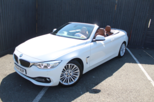 2014 BMW 4 Series 2.0 420d Luxury Convertible in White — image 4
