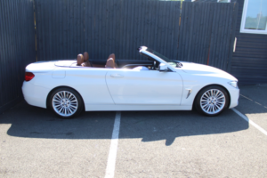 2014 BMW 4 Series 2.0 420d Luxury Convertible in White — image 6
