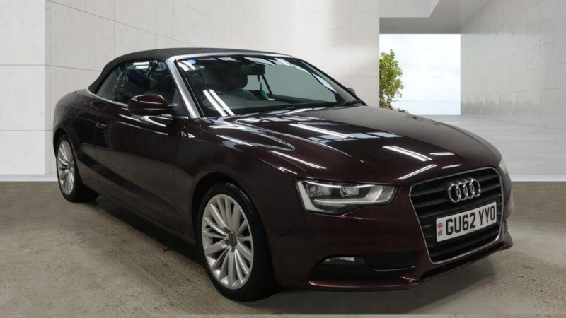 2012 Audi A5 Cabriolet 2.0 Tdi Se Euro 5 (s/s) 2dr in Red — image 1