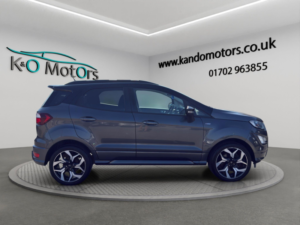 2018 Ford Ecosport 1.0t Ecoboost St-Line Euro 6 (s/s) 5dr in Grey — image 3