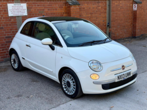 2013 Fiat 500 1.2 Lounge Euro 4 3dr in White — image 2