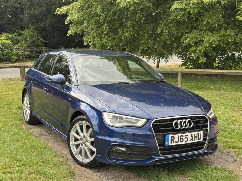 2015 Audi A3 2.0 Tdi S Line in Blue — image 1