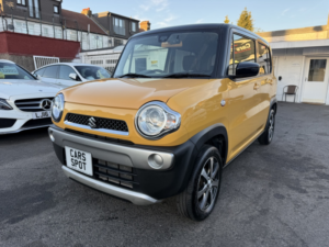 2018 Suzuki Hustler .6 Cc F Limited 2 Verified Miles Fresh Import Finance Avb in Yellow — image 2