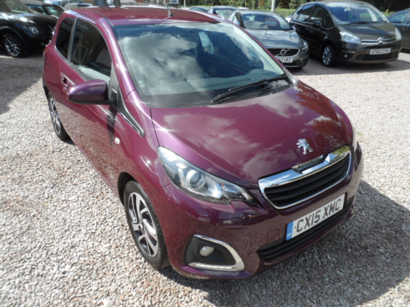 2015 Peugeot 108 1.2 Vti Puretech Allure in Purple — image 1