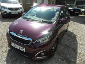 2015 Peugeot 108 1.2 Vti Puretech Allure in Purple — image 3