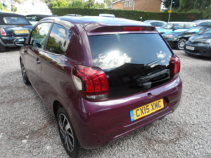 2015 Peugeot 108 1.2 Vti Puretech Allure in Purple — image 5