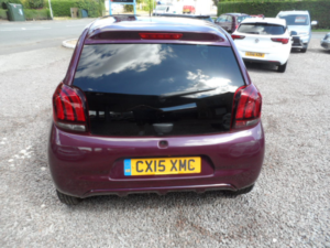 2015 Peugeot 108 1.2 Vti Puretech Allure in Purple — image 6
