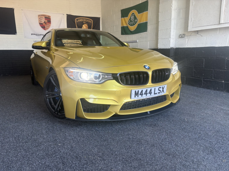 2014 BMW M4 3.0 BMW M4 Coupe in Yellow — image 1