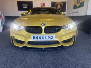 2014 BMW M4 3.0 BMW M4 Coupe in Yellow — image 2