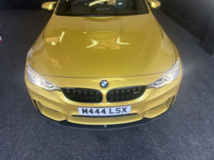 2014 BMW M4 3.0 BMW M4 Coupe in Yellow — image 3