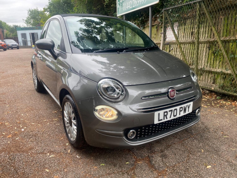 2020 Fiat 500c 1.0 1.0 70hp Mild Hybrid Lounge Convertible in Grey — image 1