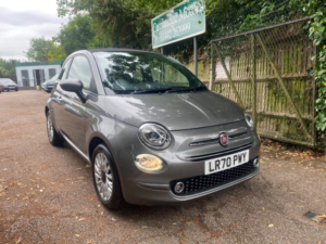 2020 Fiat 500c 1.0 1.0 70hp Mild Hybrid Lounge Convertible in Grey — image 3